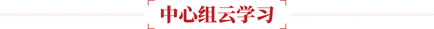 中心組云學(xué)習(xí)